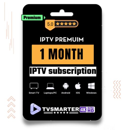 1 MONTH IPTV