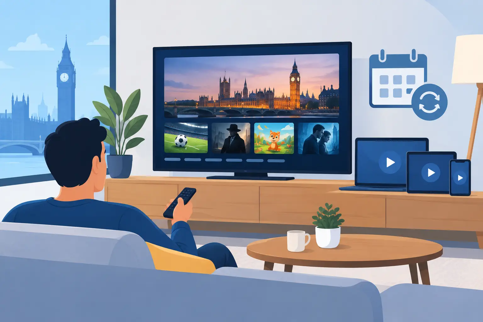 Monthly IPTV Subscription UK for Flexible TV